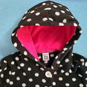 Carter's Hooded Fleece Jacket - Size 6x - Super!